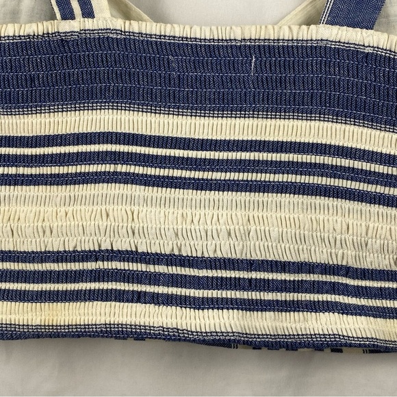 Francesca’s Coco + Jaimeson Women’s Cropped Top Stripes Size Small - Picture 15 of 16